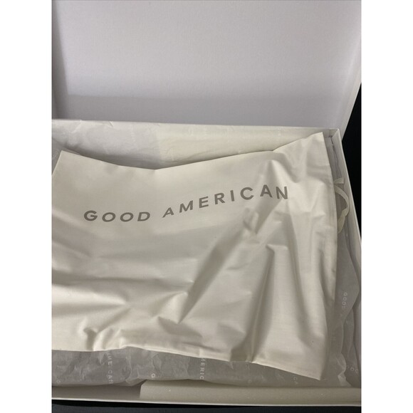 Good American High Kickstand Bootie Pull Up Neoprene Chocolate Brown~Size 7 - Picture 5 of 7